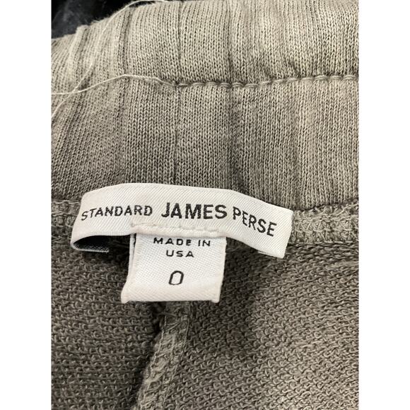 James Perse 'Vintage' Grey French Terry Relaxed Sweatpant Size 0 - Picture 4 of 5